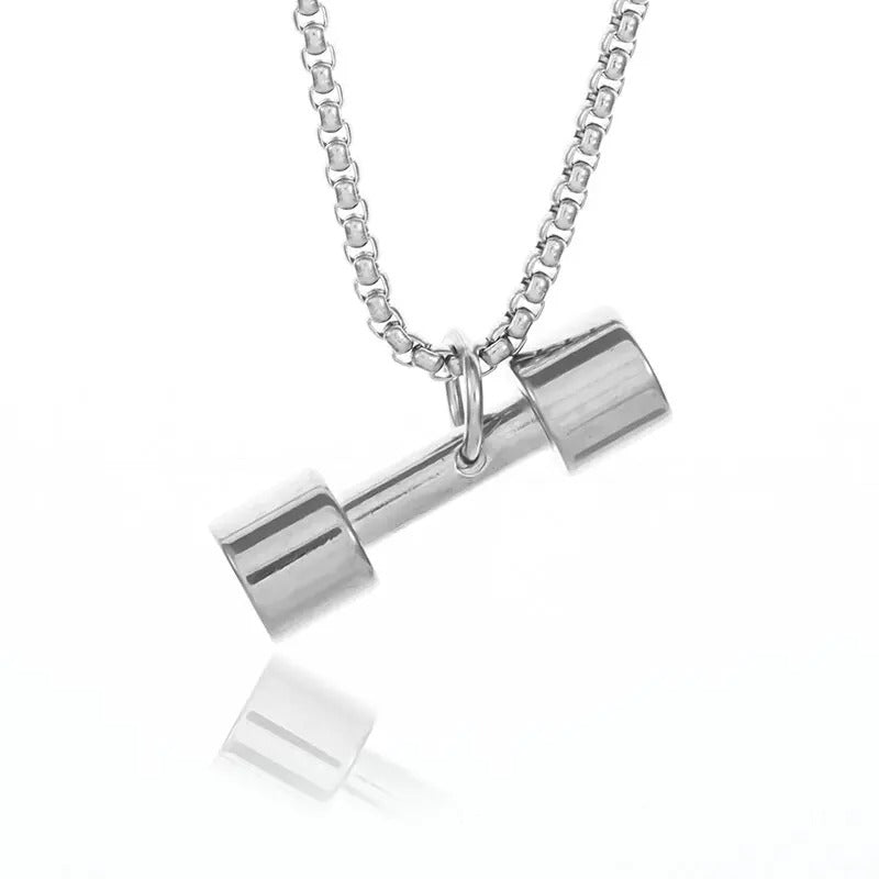 Dumbbell Necklace