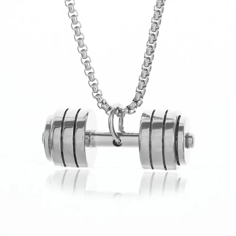 Dumbbell Necklace