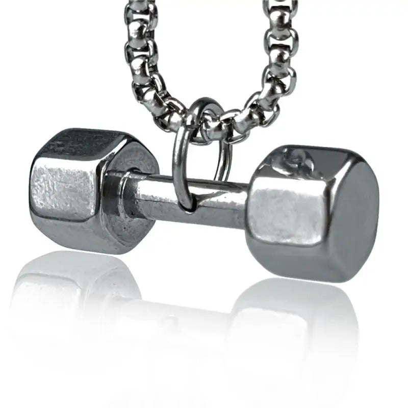 Dumbbell Necklace