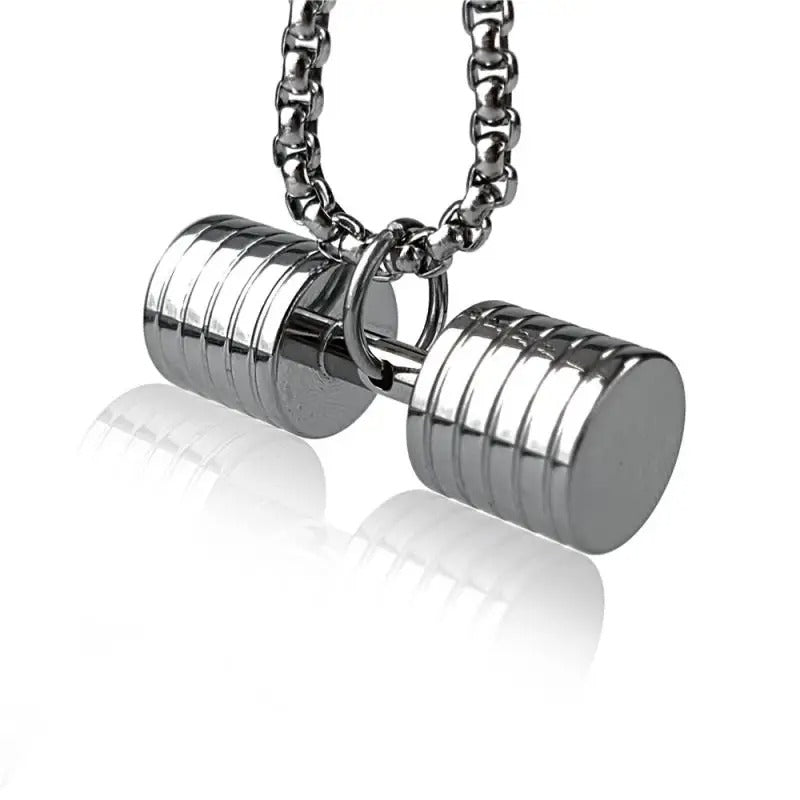 Dumbbell Necklace