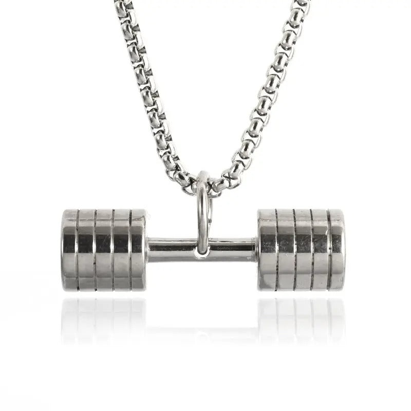 Dumbbell Necklace