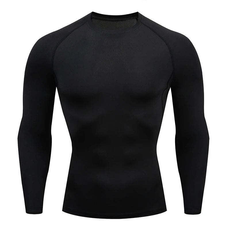Long sleeve compression T-shirt
