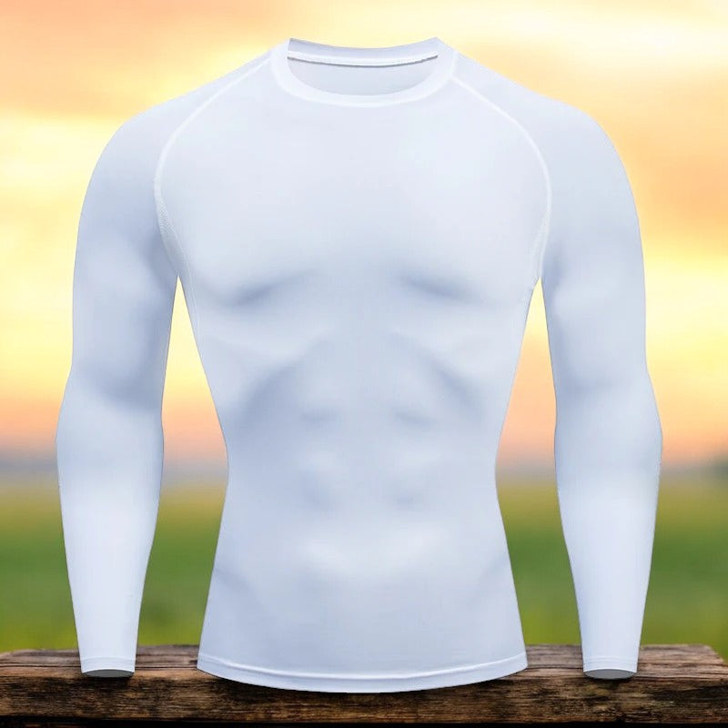 Long sleeve compression T-shirt