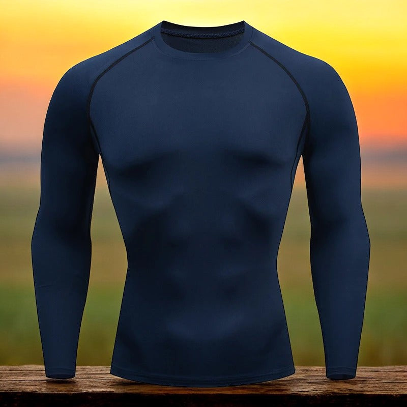 Long sleeve compression T-shirt