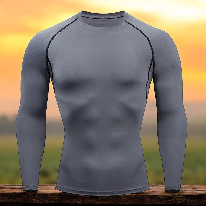 Long sleeve compression T-shirt